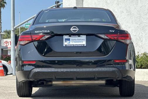 Black 2024 Nissan Sentra SV