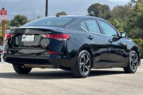 Black 2024 Nissan Sentra SV