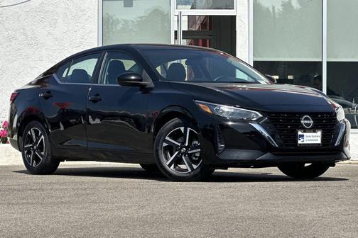 Black 2024 Nissan Sentra SV