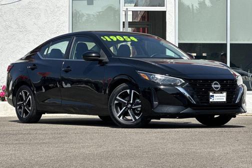 Black 2024 Nissan Sentra SV