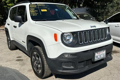 Alpine White 2018 Jeep Renegade Sport
