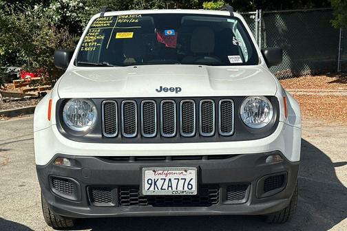 Alpine White 2018 Jeep Renegade Sport