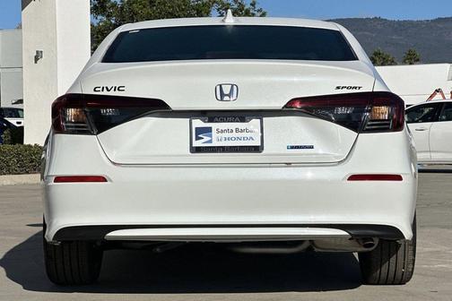 Platinum White Pearl 2026 Honda Civic Hybrid Sport