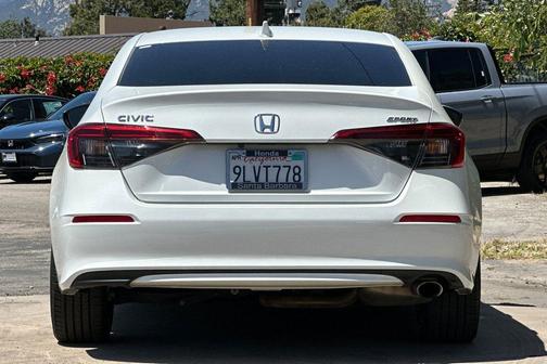 Platinum White Pearl 2024 Honda Civic Sport