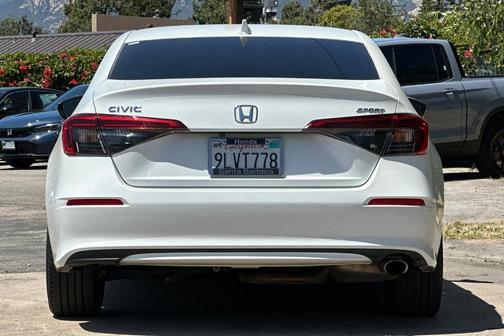 Platinum White Pearl 2024 Honda Civic Sport