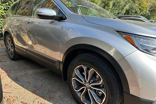Lunar Silver Metallic 2022 Honda CR-V Hybrid EX-L