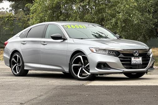 Lunar Silver Metallic 2022 Honda Accord Sport SE