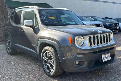 Granite Crystal Clearcoat Metallic 2018 Jeep Renegade Limited