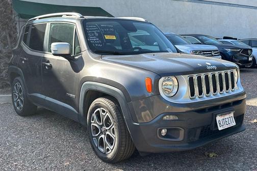 Granite Crystal Clearcoat Metallic 2018 Jeep Renegade Limited