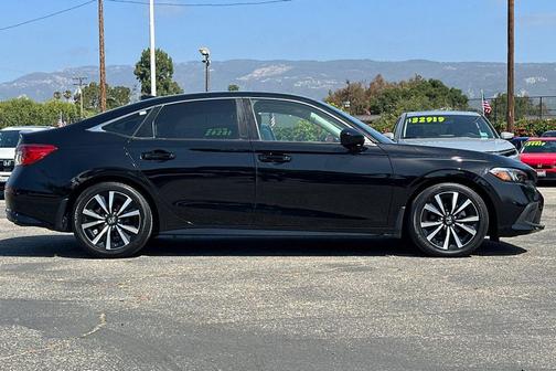 Crystal Black Pearl 2023 Honda Civic EX