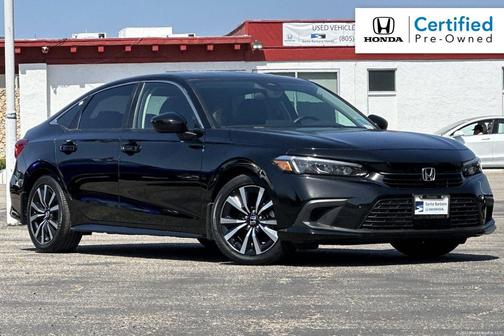 Crystal Black Pearl 2023 Honda Civic EX