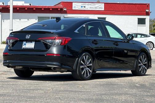Crystal Black Pearl 2023 Honda Civic EX