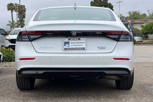 Platinum White Pearl 2026 Honda Accord Hybrid Touring