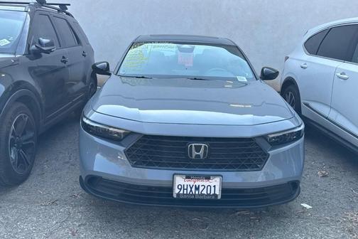 Urban Gray Pearl 2023 Honda Accord Hybrid Sport