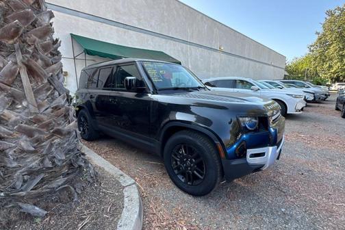 Santorini Black 2023 Land Rover Defender 110 SE