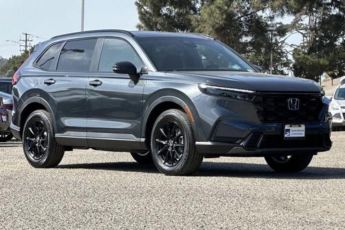 Meteorite Gray Metallic 2026 Honda CR-V Hybrid Sport