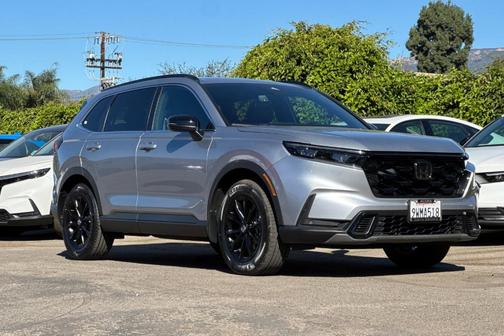 Lunar Silver Metallic 2024 Honda CR-V Hybrid Sport-L