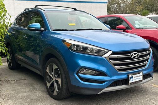 Caribbean Blue 2018 Hyundai TUCSON Limited