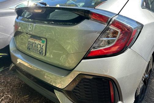 Lunar Silver Metallic 2019 Honda Civic EX