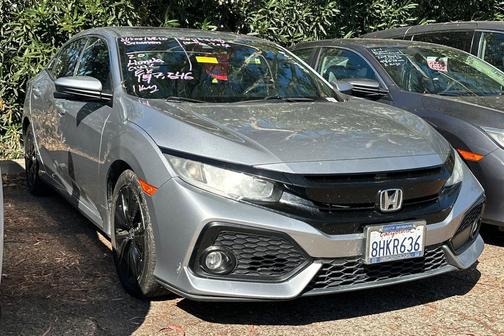 Lunar Silver Metallic 2019 Honda Civic EX