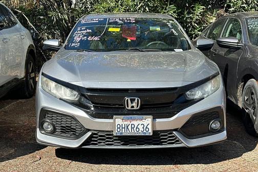 Lunar Silver Metallic 2019 Honda Civic EX