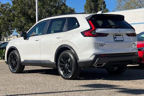 Platinum White Pearl 2026 Honda CR-V Hybrid Sport