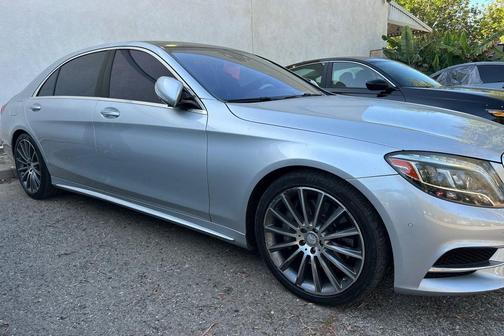 Iridium Silver Metallic 2016 Mercedes-Benz S-Class S 550