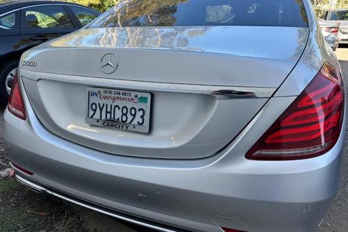 Iridium Silver Metallic 2016 Mercedes-Benz S-Class S 550