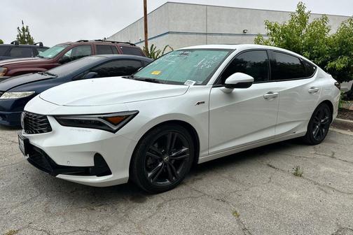 Platinum White Pearl 2023 Acura Integra A-Spec Technology
