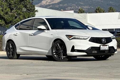 Platinum White Pearl 2023 Acura Integra A-Spec Technology