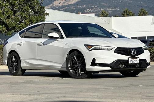 Platinum White Pearl 2023 Acura Integra A-Spec Technology