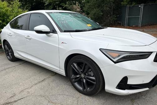 Platinum White Pearl 2023 Acura Integra A-Spec Technology