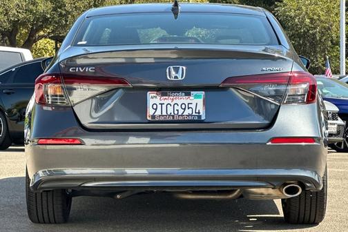 Meteorite Gray Metallic 2025 Honda Civic Sport