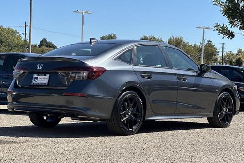 Meteorite Gray Metallic 2026 Honda Civic Hybrid Sport