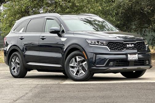Gravity Blue 2022 Kia Sorento Hybrid EX