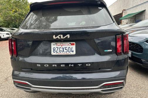 Gravity Blue 2022 Kia Sorento Hybrid EX