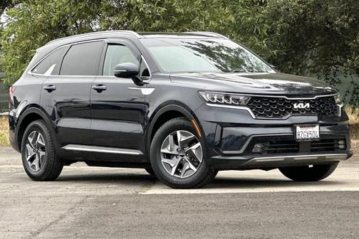 Gravity Blue 2022 Kia Sorento Hybrid EX