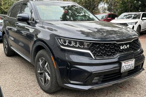 Gravity Blue 2022 Kia Sorento Hybrid EX