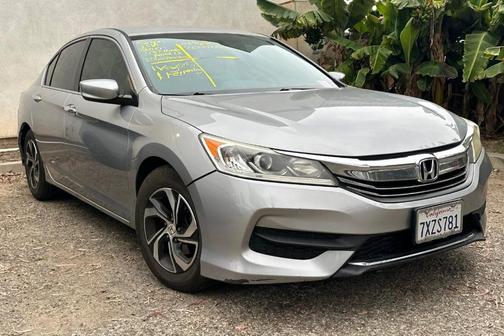 Lunar Silver Metallic 2017 Honda Accord LX