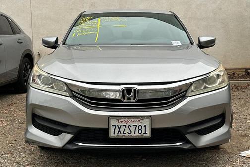 Lunar Silver Metallic 2017 Honda Accord LX