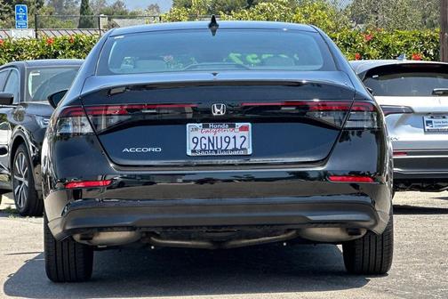 Crystal Black Pearl 2023 Honda Accord EX