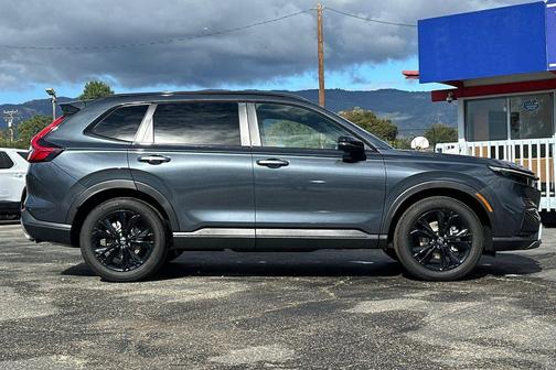 Meteorite Gray Metallic 2026 Honda CR-V Hybrid Sport Touring