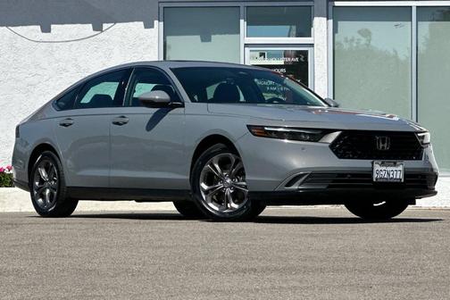Urban Gray Pearl 2023 Honda Accord Hybrid EX-L