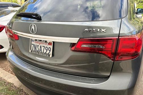 Graphite Luster Metallic 2016 Acura MDX 3.5L