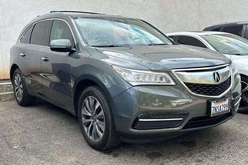 Graphite Luster Metallic 2016 Acura MDX 3.5L