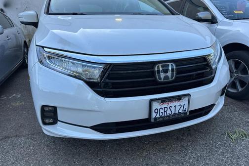Platinum White Pearl 2023 Honda Odyssey EX-L