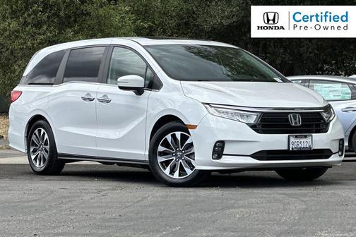 Platinum White Pearl 2023 Honda Odyssey EX-L
