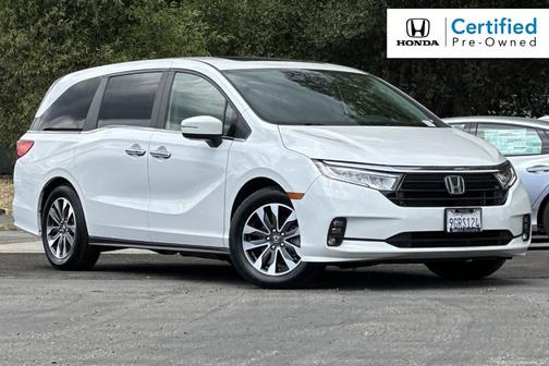 Platinum White Pearl 2023 Honda Odyssey EX-L