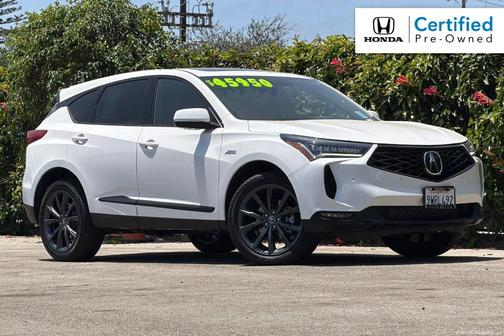 White 2025 Acura RDX A-Spec