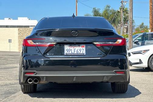Midnight Black Metallic 2025 Toyota Camry SE